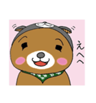 くまだっていぬの着ぐるみ着たいのシリーズ（個別スタンプ：3）
