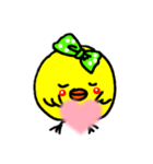 黄ヒナのスタンプ（個別スタンプ：3）
