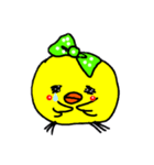 黄ヒナのスタンプ（個別スタンプ：5）