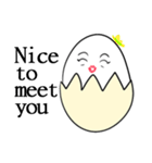 愉快な卵（個別スタンプ：6）