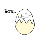 愉快な卵（個別スタンプ：7）