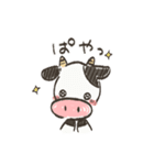 ベランダ牛（個別スタンプ：2）