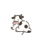 ベランダ牛（個別スタンプ：9）
