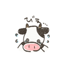 ベランダ牛（個別スタンプ：13）