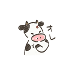 ベランダ牛（個別スタンプ：27）
