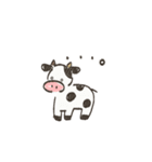 ベランダ牛（個別スタンプ：35）