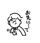 接客業アルバイトスタンプ（個別スタンプ：13）
