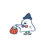 ハロウィンとおばけのこ（個別スタンプ：8）