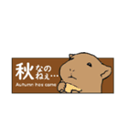 モルモットオールスターズ#10_省スペース（個別スタンプ：14）