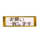 いつもの黒猫、省スペース（個別スタンプ：5）