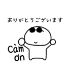サングラスとベトナム語と日本語（個別スタンプ：24）