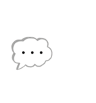ふきだしでお返事（個別スタンプ：15）
