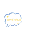 ふきだしでお返事（個別スタンプ：40）