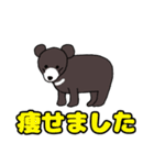 丁寧なクマちゃん（個別スタンプ：12）