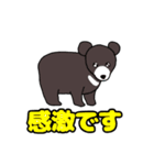 丁寧なクマちゃん（個別スタンプ：40）