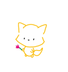 おえかききつね（個別スタンプ：1）