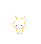 おえかききつね（個別スタンプ：3）