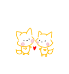 おえかききつね（個別スタンプ：12）