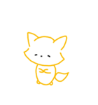 おえかききつね（個別スタンプ：15）