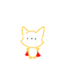 おえかききつね（個別スタンプ：16）