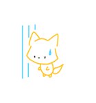 おえかききつね（個別スタンプ：19）