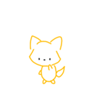 おえかききつね（個別スタンプ：22）