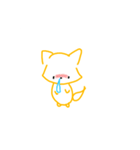 おえかききつね（個別スタンプ：24）