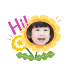 太鳳くんの顔ハメスタンプ①（個別スタンプ：7）