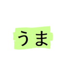 よく使う短い日常用語（その3-3）（個別スタンプ：21）