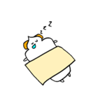 デフォルト風 デジャブ しろいの（個別スタンプ：7）