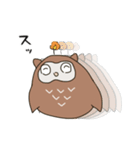 フクロウボム（個別スタンプ：11）