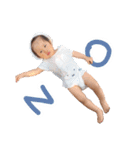 元気な赤ちゃん 1（個別スタンプ：14）