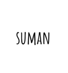 我がよく使う言葉 ローマ字ver.（個別スタンプ：10）