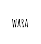 我がよく使う言葉 ローマ字ver.（個別スタンプ：14）