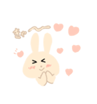 ベージュうさぎちゃん（個別スタンプ：12）