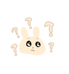 ベージュうさぎちゃん（個別スタンプ：13）