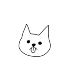 角がコロコロ変わるイヌさん（個別スタンプ：1）