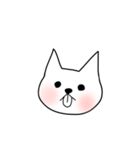 角がコロコロ変わるイヌさん（個別スタンプ：3）