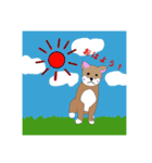 柴犬 むーちゃんスタンプ（個別スタンプ：6）