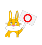 うさぎのウニーと仲間たち1（個別スタンプ：9）