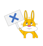うさぎのウニーと仲間たち1（個別スタンプ：10）