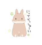 うさぎのきゅたさん2（個別スタンプ：3）
