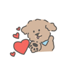 トイプードルのアンディ LINE公認コラボ（個別スタンプ：9）