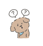 トイプードルのアンディ LINE公認コラボ（個別スタンプ：18）