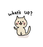 生きた英語日常使いできるスタンプwithねこ（個別スタンプ：2）