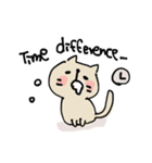 生きた英語日常使いできるスタンプwithねこ（個別スタンプ：5）