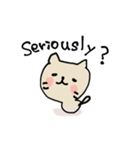 生きた英語日常使いできるスタンプwithねこ（個別スタンプ：31）