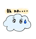 かわいい雲ちゃん（個別スタンプ：1）