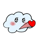 かわいい雲ちゃん（個別スタンプ：2）