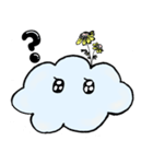 かわいい雲ちゃん（個別スタンプ：5）